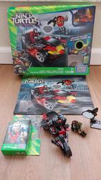 Megabloks Teenage Mutant Ninja Turtles set met gratis extra, Avontuur en Actie, 2 spelers, Ophalen of Verzenden, Zo goed als nieuw