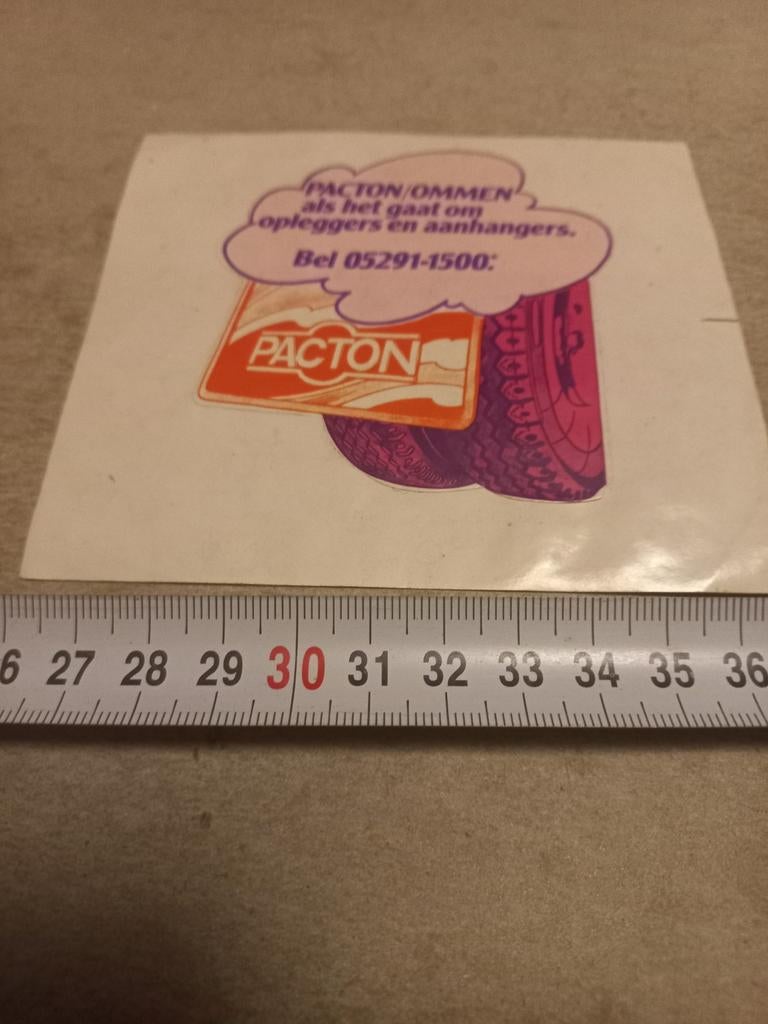 Pacton, Ophalen of Verzenden, Zo goed als nieuw