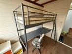 Hoogslaper met bureau 90x200, Ophalen, Gebruikt, Hoogslaper