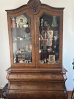 Antieke vitrine kast, Antiek en Kunst, Ophalen of Verzenden