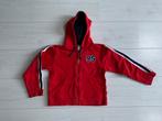 Rood vest met capuchon Merk: JK New 4 jr, Kinderen en Baby's, Kinderkleding | Maat 104, Ophalen of Verzenden, Gebruikt, Jongen of Meisje