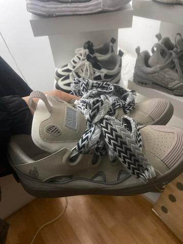 Lanvin Sneakers Grijs Maat 43 - Weinig Gedragen beschikbaar voor biedingen