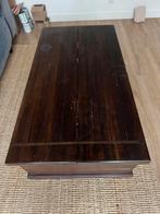 Antieke kist / salon tafel, Huis en Inrichting, Tafels | Salontafels, Ophalen, 100 tot 150 cm, Eikenhout, 50 tot 100 cm