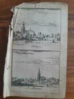 037-038/ Schagen - St. Maarten gravure uit 1732, Antiek en Kunst