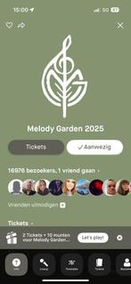 Melody garden, Eén persoon