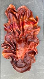 Venetiaans masker leer wanddecoratie kunst, Antiek en Kunst, Ophalen of Verzenden