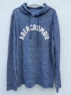 Mooie Abercrombie & Fitch fijn gebreide hoodie mt S, zgan, Blauw, Ophalen of Verzenden, Zo goed als nieuw, Abercrombie & Fitch