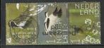 Nederland strip vogels 3 stuks, Ophalen of Verzenden, Na 1940, Gestempeld