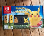 Nintendo switch pikachu editie, Spelcomputers en Games, Spelcomputers | Nintendo Switch, Ophalen of Verzenden, Zo goed als nieuw