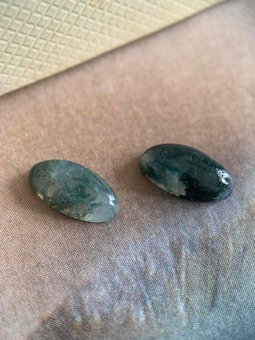 Mosagaat cabochon edelsteen agaat cabochons, Sieraden, Tassen en Uiterlijk, Edelstenen, Nieuw, Verzenden