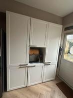 Prachtige en degelijke wandkast, Huis en Inrichting, Ophalen of Verzenden, Zo goed als nieuw, Wit