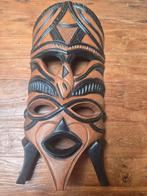 Mooi Groot Houten Masker, Antiek en Kunst, Kunst | Niet-Westerse kunst, Ophalen of Verzenden