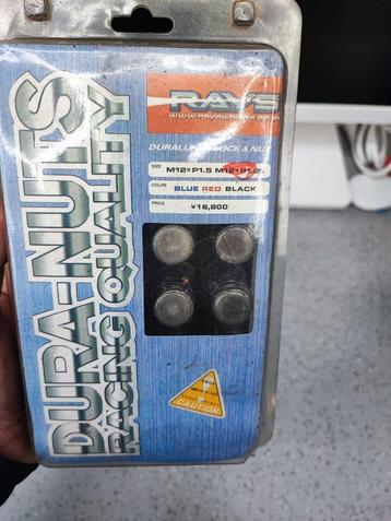 Rays M12x1.25 Lichtgewicht Wielmoeren + Slot beschikbaar voor biedingen