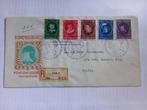 1e dag envelop E24 Kinderzegels 1955, Postzegels en Munten, Postzegels | Eerstedagenveloppen, Ophalen of Verzenden, Beschreven