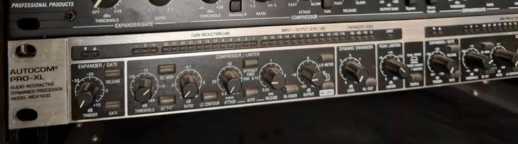 Behringer MDX1600 - Compressor/limiter, Muziek en Instrumenten, Effecten, Gebruikt, Overige typen, Ophalen of Verzenden