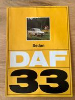 DAF 33 sedan folder, Boeken, Auto's | Folders en Tijdschriften, Ophalen of Verzenden, Gelezen, Overige merken