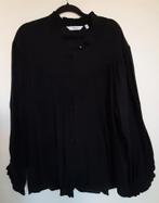 Dames blouse zwart, Maat 38/40 (M), Zwart, Nieuw, Paris Atelier