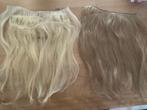 Blonde Stroken Real Human Haar Extensions, Sieraden, Tassen en Uiterlijk, Ophalen of Verzenden, Zo goed als nieuw, Pruik of Haarverlenging
