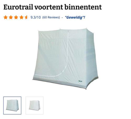 Eurotrail voortent binnentent, Caravans en Kamperen, Tentaccessoires, Zo goed als nieuw, Ophalen of Verzenden