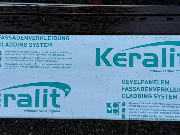Keralit Sponningdeel 143 - Donkerbruin 1x 6m, Doe-het-zelf en Verbouw, Overige Doe-het-zelf en Verbouw, Nieuw, Ophalen