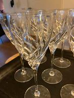 Kristallen witte wijn glazen, 6 st, Huis en Inrichting, Keuken | Servies, Glas of Glazen, Nieuw, Ophalen of Verzenden, Glas