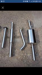 complete uitlaat lijn golf 2 RVS 60mm 16v 8v gti g60 vr6, Ophalen of Verzenden, Vw, Info@wealer.nl, Zuiderinslag 2 3833 BP Leusden