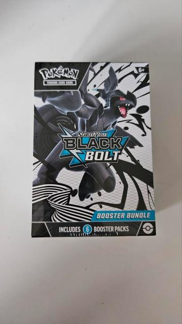 Sealed Pokémon Black Bolt & White Flare Booster Bundles beschikbaar voor biedingen