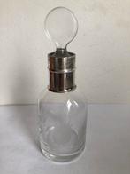 Antieke 800 zilveren parfumfles, jaren 20, Ophalen of Verzenden, Zilver