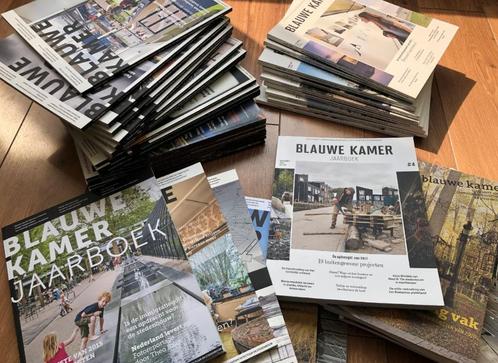 38x Blauwe Kamer (tijdschift en jaarboek) + extra's, Boeken, Kunst en Cultuur | Architectuur, Gelezen, Architectuur algemeen, Ophalen
