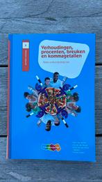 Verhoudingen, procenten, breuken en kommagetallen, Zo goed als nieuw, Alpha, Jos van den Bergh; Ortwin Hutten; Marc van Zanten; Petra van ...