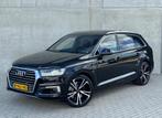 Audi Q7 3.0 TDI E-tron Quattro Sport 2016 Zwart VOL OPTIE, Auto's, Audi, Automaat, Adaptive Cruise Control, Gebruikt, 241 €/maand