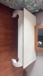 Witte opium salon   tafel, Ophalen of Verzenden, Gebruikt, Vrijstaande haard, Elektrische haard