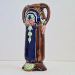 majolica vaas en bloempot, Ophalen