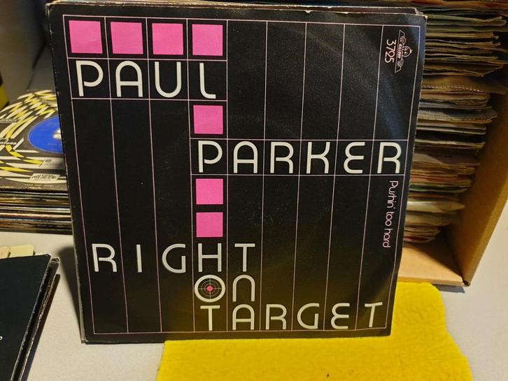 Paul Parker - Right on target (f6), Cd's en Dvd's, Vinyl Singles, Ophalen of Verzenden