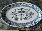 Blauw Bloemen Serveerschaal - Vintage Stijl Henriette, Ophalen
