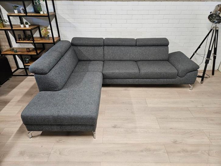 Montel Modena Hoekbank | GRATIS LEVERING, Huis en Inrichting, Banken | Bankstellen, Zo goed als nieuw, Vierpersoons of meer, 150 cm of meer