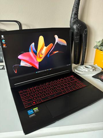 MSI Gaming laptop| intel-11TH. RTX3050. beschikbaar voor biedingen