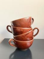 Set aardewerk koffiekoppen, Antiek en Kunst, Antiek | Servies los, Ophalen of Verzenden