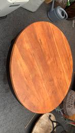 Salontafel. Rond 90 cm, Ophalen of Verzenden, Zo goed als nieuw, Rond, Minder dan 50 cm