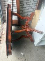 Biedermeier Eethoek met 4 Stoelen, Antiek en Kunst, Ophalen of Verzenden