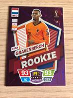 Panini WK 2022 Ryan Gravenberch ROOKIE, Ophalen of Verzenden, Zo goed als nieuw, Plaatje