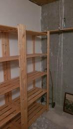 Stellingkast legbord, open, hout  5 planken (3x), Ophalen