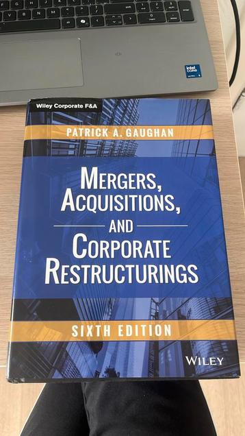 Mergers Acquisition and Corporate Restructurings (P Gaughan) beschikbaar voor biedingen