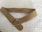 Suede riem echt leer, Kleding | Dames, Riemen en Ceinturen, 5 cm of meer, Echt leder, Ophalen of Verzenden, Overige kleuren