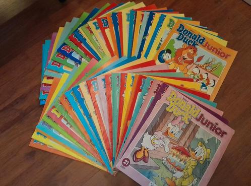 52 donald duck junior andere aantallen mogelijk!, Boeken, Stripboeken, Gelezen, Complete serie of reeks, Ophalen of Verzenden