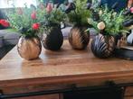 4 vazen/potten in vorm van een tulp, Ophalen