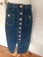 APARTE LANGERE DENIM LIFE JEANS ROK MAAT L, Kleding | Dames, Rokken, Ophalen of Verzenden, Zo goed als nieuw