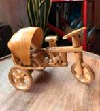 Bamboe fietsje / tuktuk uit thailand, klein formaat, Antiek en Kunst, Kunst | Beelden en Houtsnijwerken, Ophalen of Verzenden