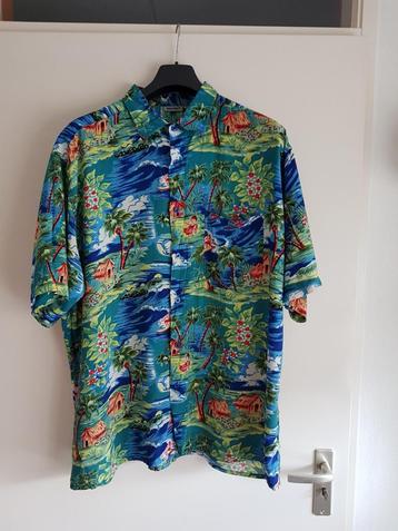 Vintage 90s surf hawai shirt Miami vice scarface  style xxl