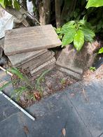 Gratis 60x40 tegels, Ophalen, Gebruikt, Minder dan 5 m², Beton